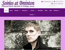Tablet Screenshot of breinton.com